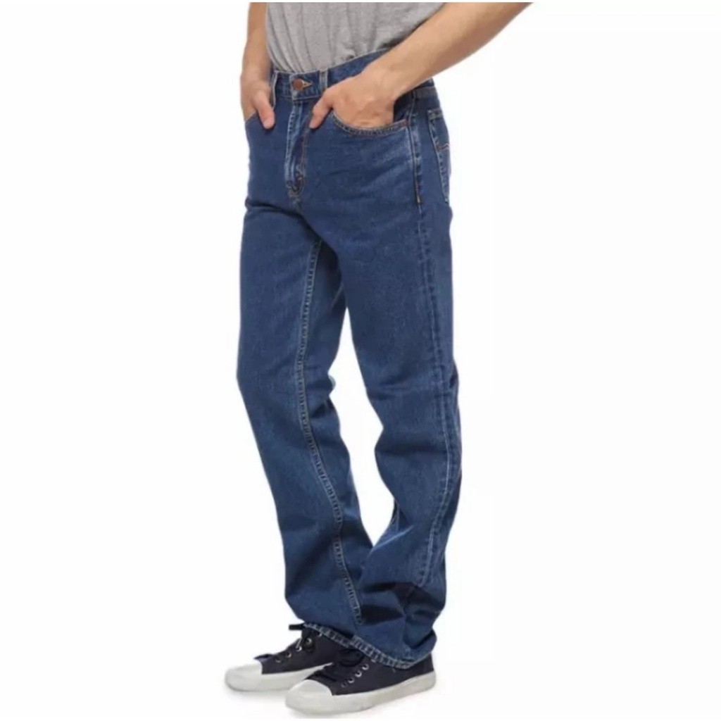 NEW LAUNCHING TERMURAH CELANA JEANS LEA JEANS ORIGINAL 606 REGULER FIT - BIRU