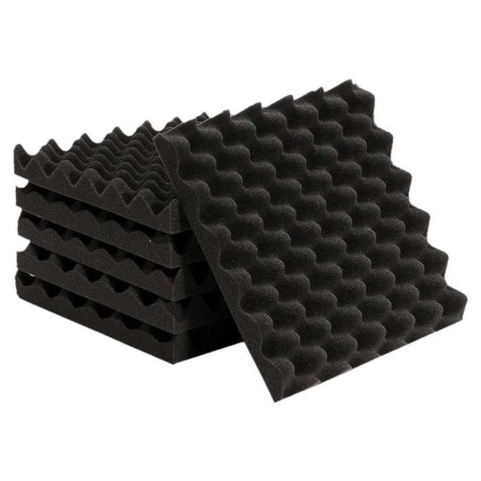 Peredam Suara / Busa Peredam Suara / Busa Dinding Telur 6PCS Peredam Kedap Suara Soundproof Foam 30x