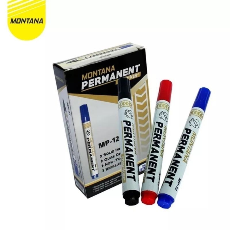 

Spidol Montana Spidol Permanen Marker Permanent