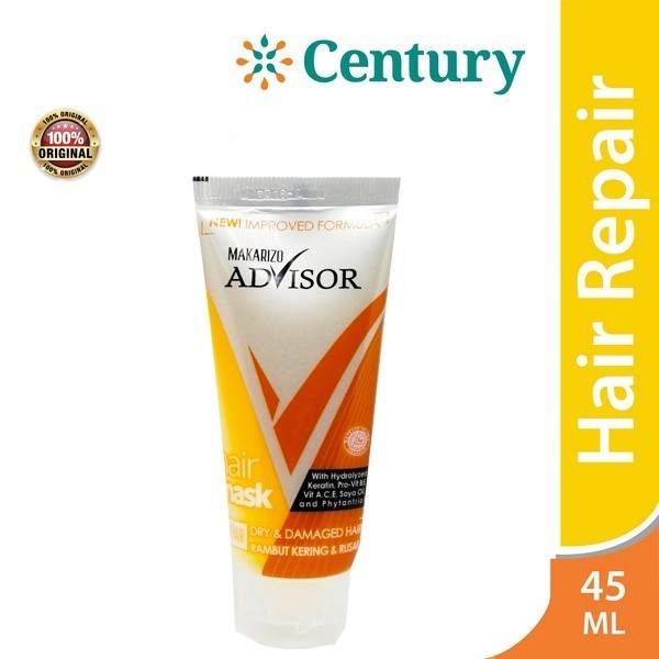 MAKARIZO HAIR REPAIR 45 ML / VITAMIN RAMBUT / MASKER RAMBUT / PERAWATAN RAMBUT / TREATMENT RAMBUT