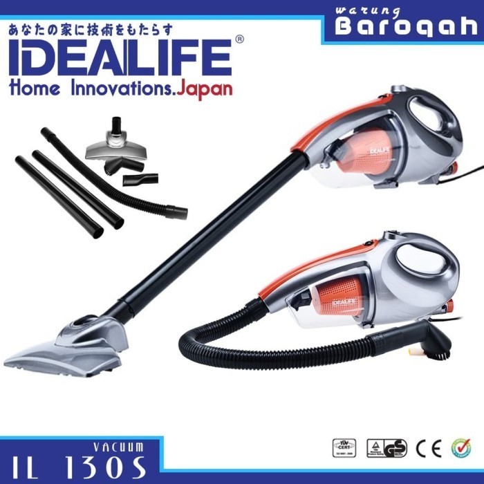 Promo Idealife Il 130S Vacuum Cleaner 2 In 1 Hepa Filter Original Japa Termurah
