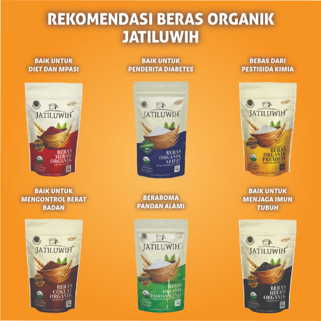 

Jatiluwih Beras Baroma Organik 2kg - Beras Baroma Organik Jatiluwih 2kg