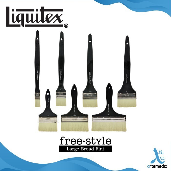 

Terlaris Kuas Lukis Liquitex Free Style Large Broad Flat Professional Brush Promo Terbaru
