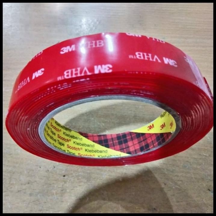 

HOT DEAL STRONG DOUBLE TAPE 20MM 25MM VHB OTOMOTIF 3M GREY CLEAR VERY HIGH BOND !!