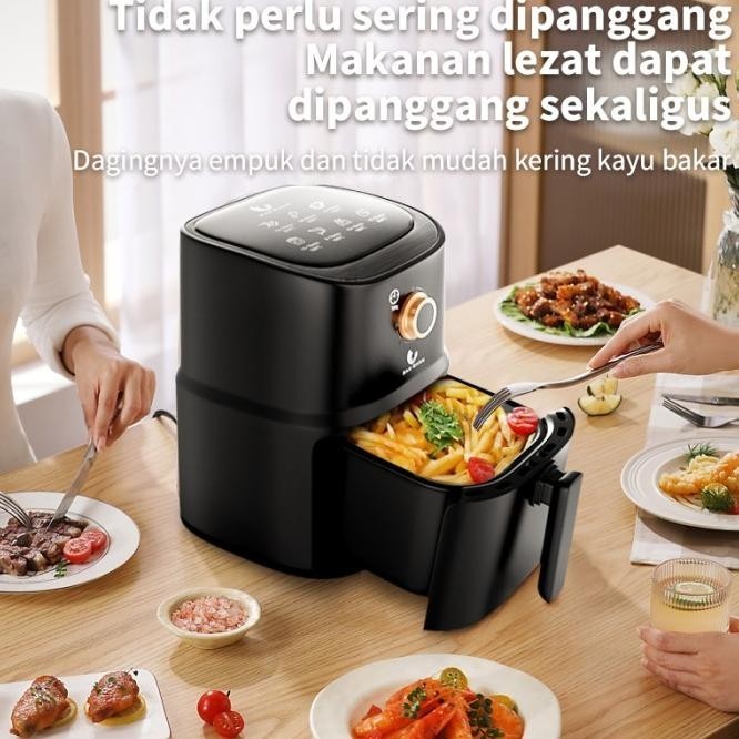 HAN RIVER Air Fryer 3.2L Low power Pink 800watt