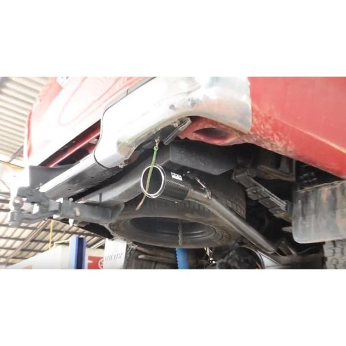 Aksesoris Muffler Exhaust Knalpot HKS Legamax Carbon Hilux Revo