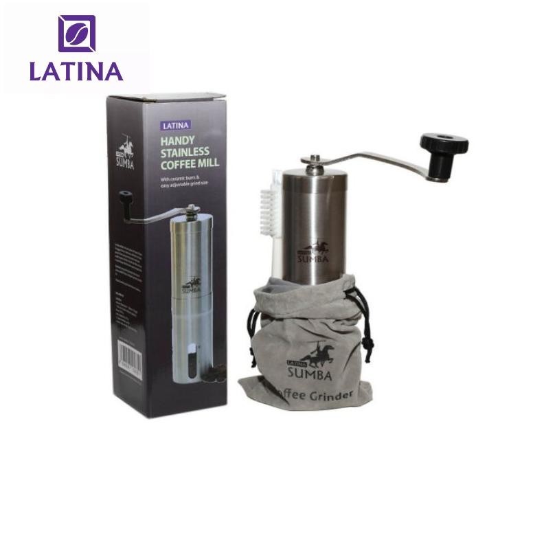 READY STOCK Handy Grinder Coffee Latina Sumba V7 2023 Gilingan Kopi Manual + Bonus Kopi 50gr