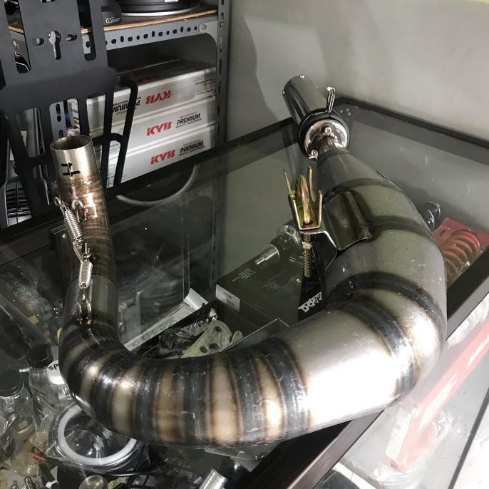 kom Knalpot racing kiri vespa DRC victory