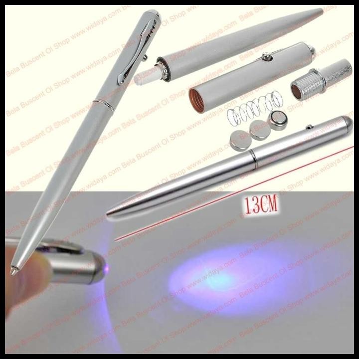 

HOT DEAL CREATE SECRET MESSAGE BOLPEN RAHASIA INVISIBLE INK PEN WITH UV LIGHT !!!!!