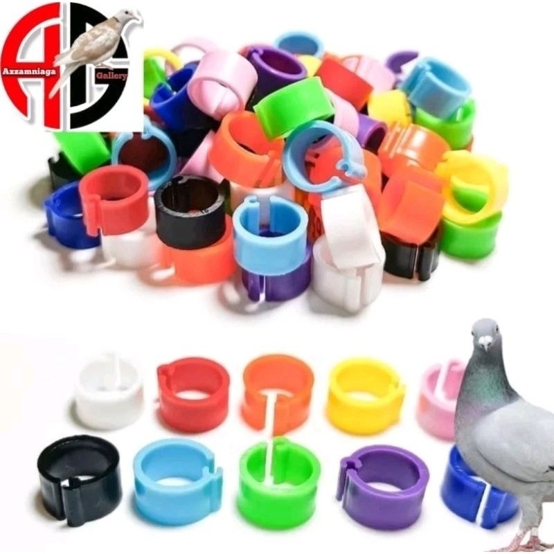 RING MERPATI  KLIP UNTUK BURUNG MERPATI POS BALAP DAN KOLONGAN