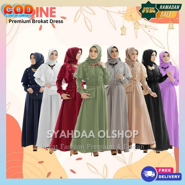 Gamid Hari Raya Idul Fitri Gamia Lebaran 2024 Gamisterbaru Idulfitri Ghames Dress Pesta Kondangan Ga