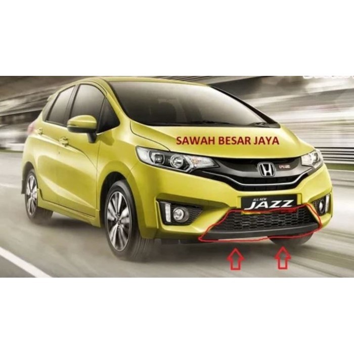 Ready Lower Gril Grill Ram Jaring Sarang Tawon Bumper Depan Jazz S Rs Gk5 .