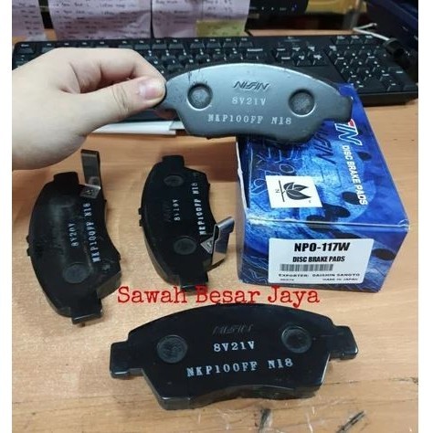 Ready Brake Pad Kampas Kanvas Rem Depan Mobilio Stream Nissin Nisin .