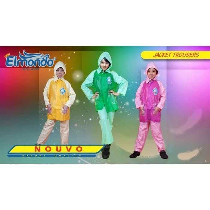 Murah Jas Hujan Stelan Anak Nuovo 302 - Elmondo