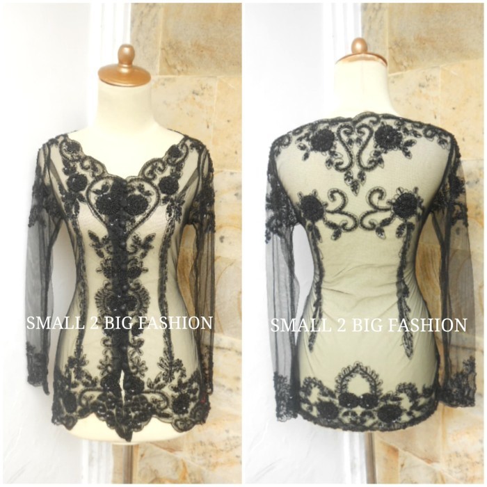 PROMO kebaya payet / kebaya modern panjang / kebaya wisuda muslim penganten