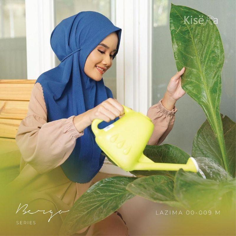 Kisera Kerudung Bergo Hijab 2 Warna, Jilbab Praktis Cantik "Lazima 00-009 M"