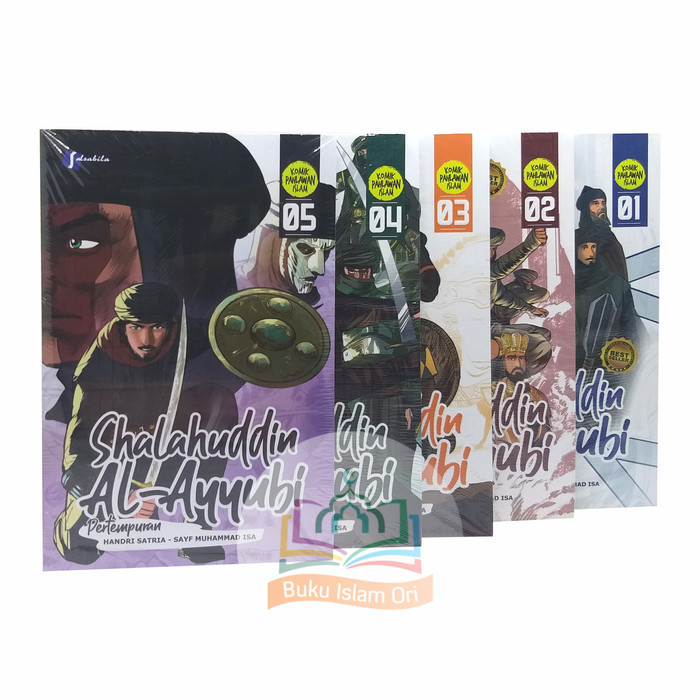 

Paket Komik Shalahuddin Al-Ayyubi 1 Set Jilid 1 2 3 4 5 - Salsabila