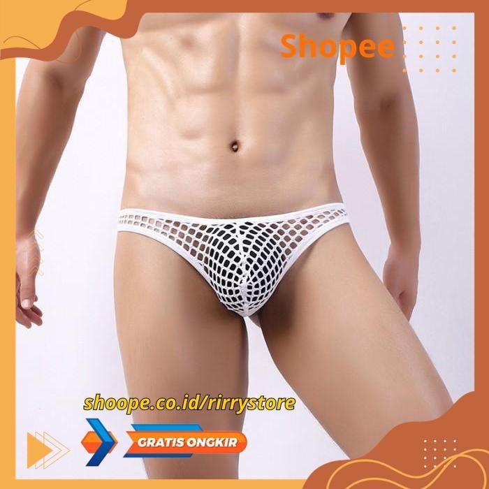 THONG PRIA JARING2 TEMBUS PANDANG SEXY MEN THONG TRANSPARENT  / F2109 THONG PRIA JARING2 TEMBUS PAND