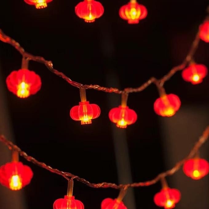 Lampu led string hiasan lampu imlek / ornamen imlek / lampion imlek