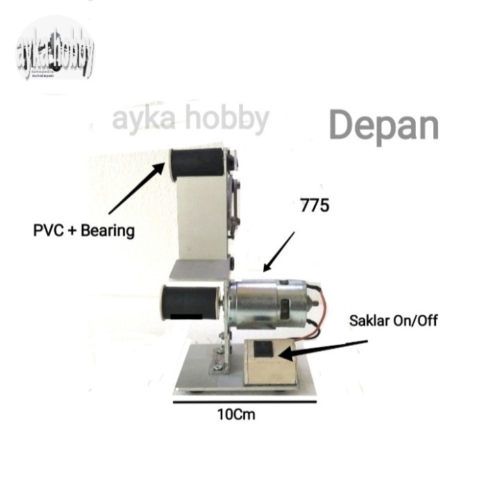 Terlaris Mesin Amplas Belt Sander Mini Promo Terbaru