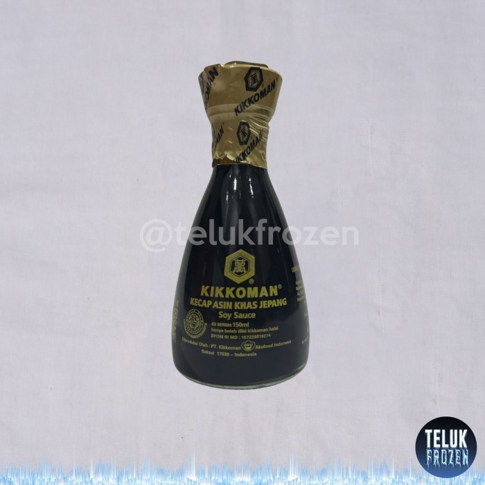 

kikkoman soy sauce kecap asin khas jepang 150ml 150 ml halal all purpose shoyu