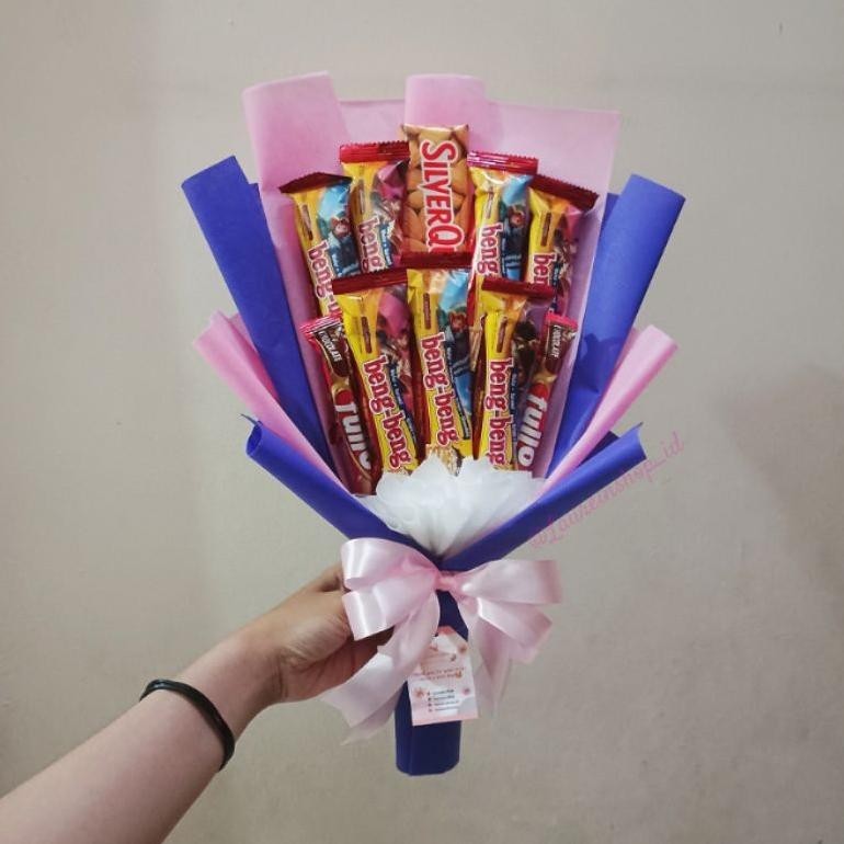 

PROMO MURAH Buket snack/buket coklat murah/buket hadiah wisuda