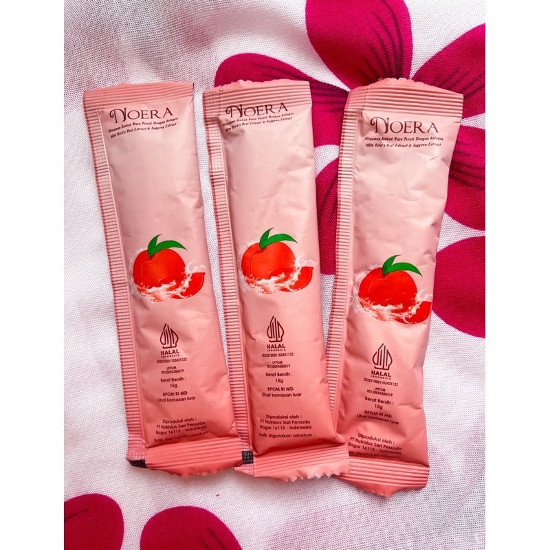 NOERA COLLAGEN DRINK PEACH ISI 5 / PREMIUM COLLAGEN DRINK NOERA BY REISHA 100% ORIGINAL BAGUS TERMUR