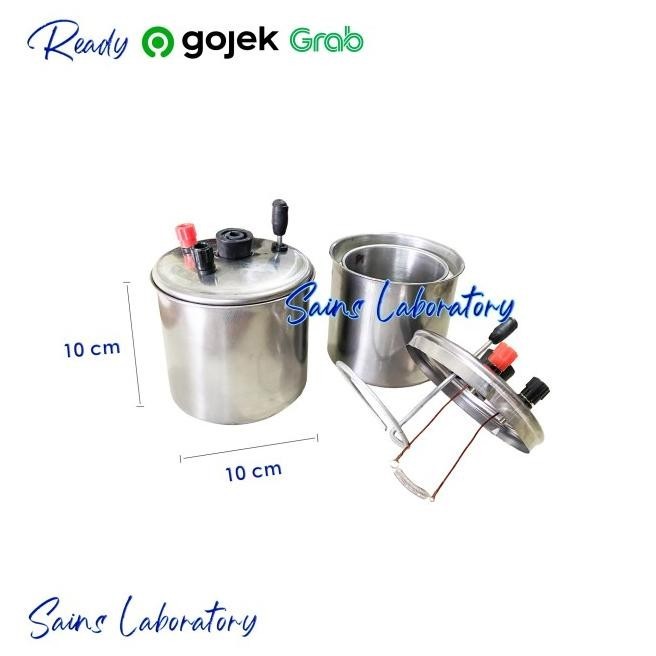 Kalorimeter Joule Stainles Calorimeter Alat Pengukur Kalor Logam 1 Pcs |siap proses