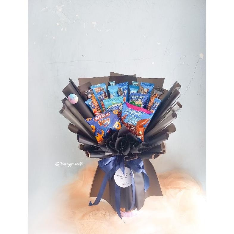 

PROMO MURAH Buket snack wisuda/ Buket jajan / kado wisuda /Buket coklat