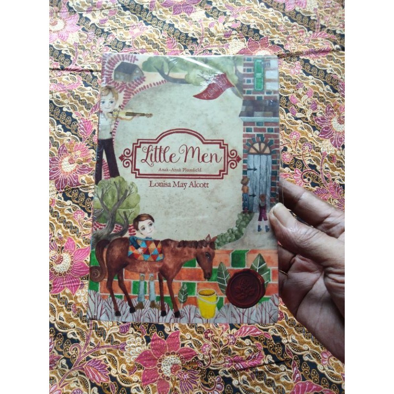 Buku Novel, LITTLE MEN Anak - Anak Flumfield @Louisa May Alcott