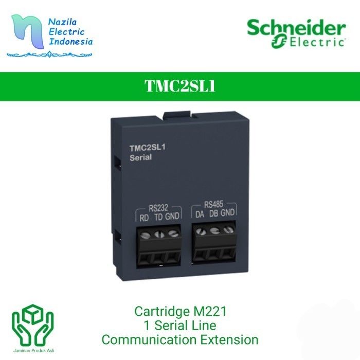 ready stok Schneider TMC2SL1 Cartridge M221 1 Serial Line Communication Extension