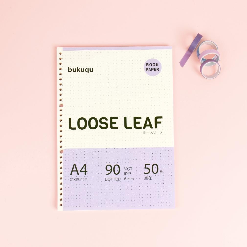Discount A4 Bookpaper Loose leaf - DOTTED by Bukuqu