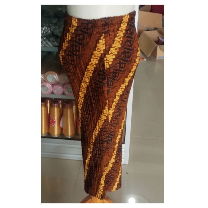 Rok Plisket Jarik Instan Pasangan Kebaya Anak