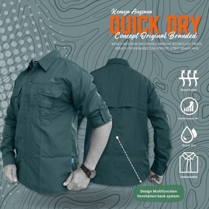 Kemeja Angsana Quick Dry Concept 02