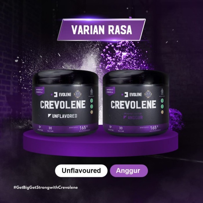 Evolene - Crevolene Creatine - Evolene Creatine - Suplemen Fitness -