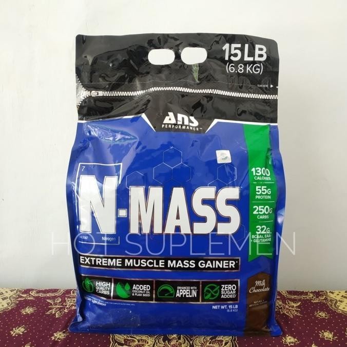 ANS N Mass 15 Lbs NMass Mass Gainer - SUPLEMEN FITNESS