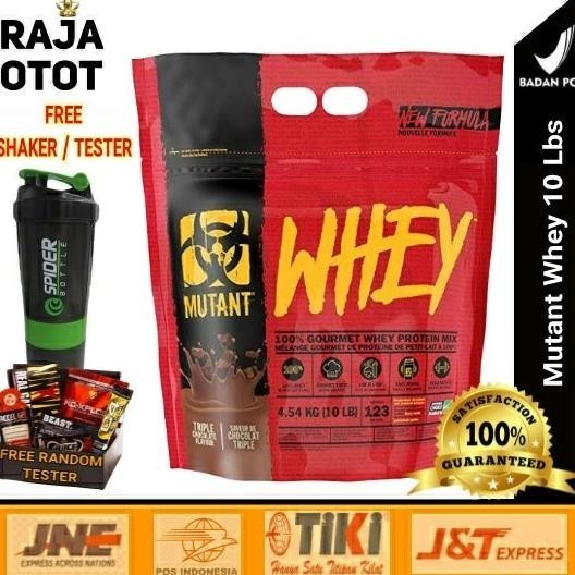 Suplemen Fitness Mutant Whey - 10 Lbs Whey Protein