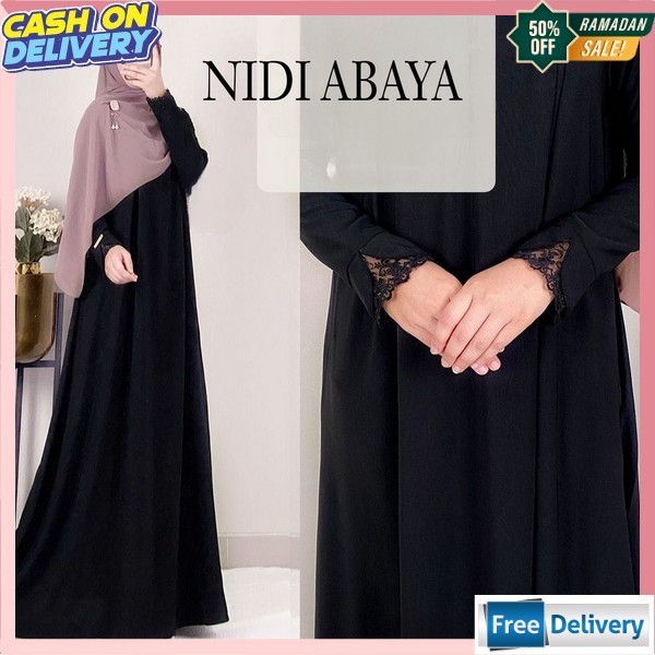 Ghamis Elegan Gamis Dewasa Idul Fitri Dres Wanita Terbaru Remaja Driss Model Baru Dresh Dress Lebara