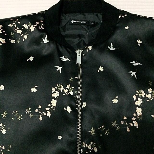 BISA COD - JAKET BOMBER STRADIVARIUS, BOMBER JACKET STADIVARIUS