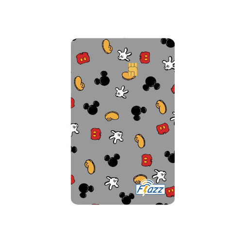 Kartu Flazz Mickey Bca Saldo Rp.0 BCA FLAZZ TIDAK ADA SALDO