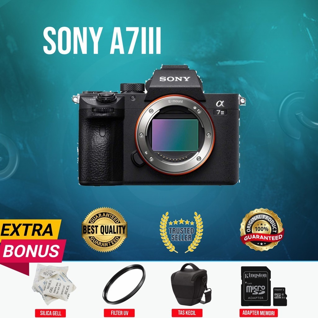 [GUBUK KAMERA] SONY A7 mark III BODY ONLY ORIGINAL NORMAL MULUS MURAH (SECOND)