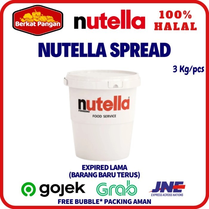 

Nutella Spread 3 Kg (Selai)