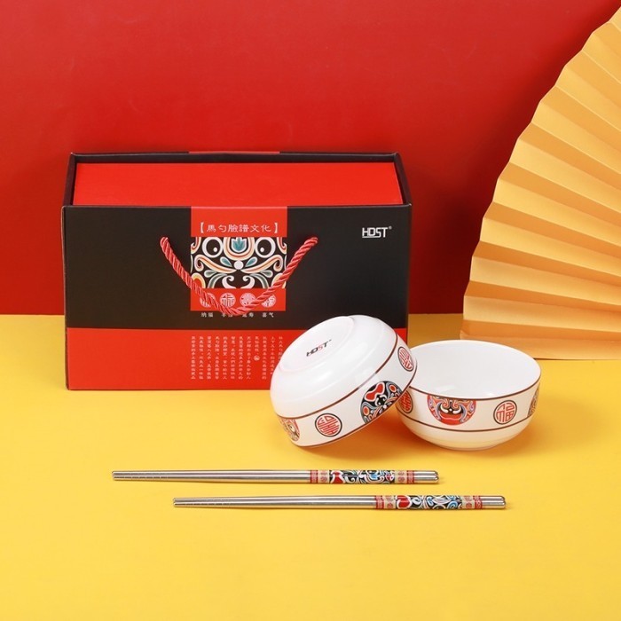 

Ready Gift set / hampers Sculptoora - Mangkok Set Chinese - CSI4P1
