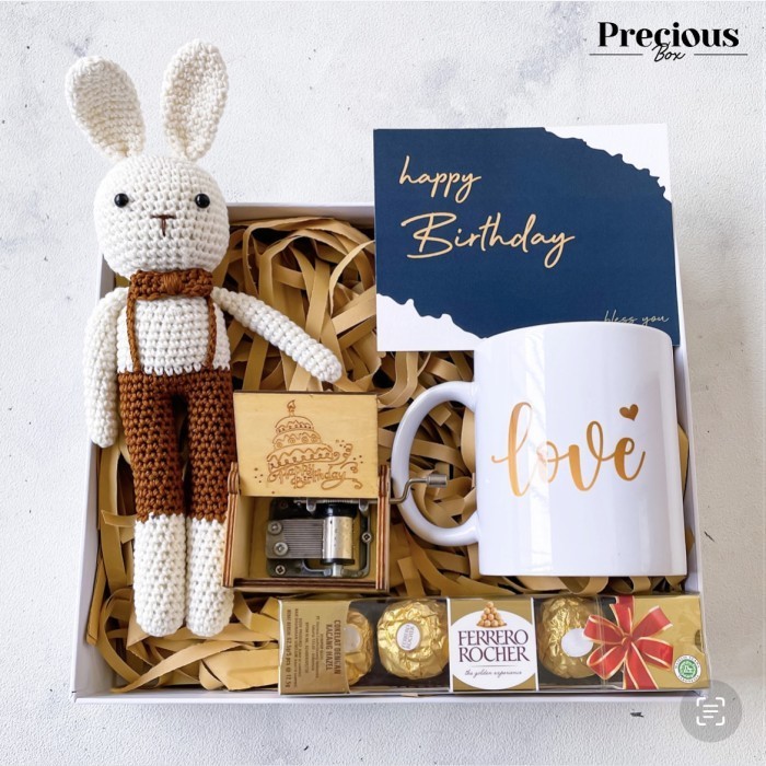 

Ready BIRTHDAY GIFT SET HAMPERS ULANG TAHUN KADO ULTAH BUNNY SET GIFT