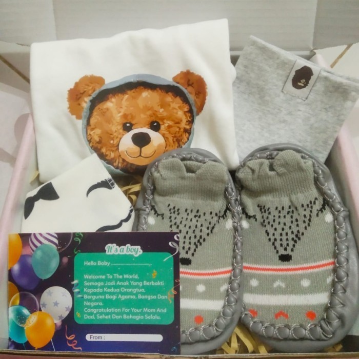 

Ready kado bayi laki laki baru lahir 3-12 bulan/hampers bayi