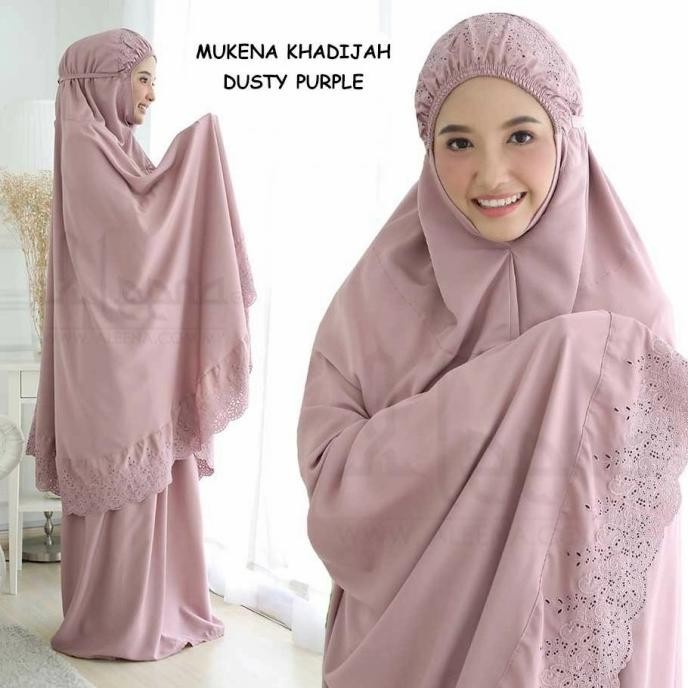 {POY} mukenah khadijah Mukena khadijah Pasteleena Mukena Dewasa