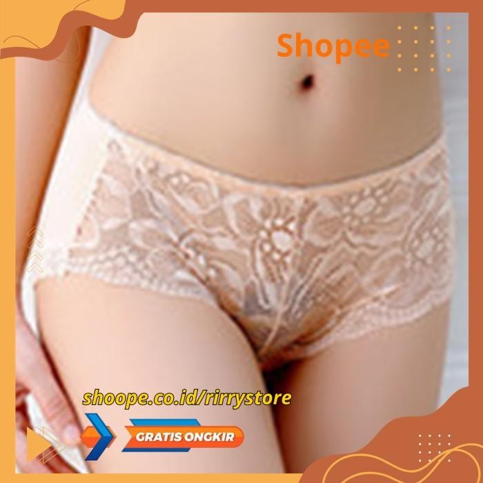 CELANA DALAM SEMI HIGH WAIST KATUN CD.805.KKA2 - CELANA DALAM SEMI HIGH WAIST KATUN PODUK BAHAN BERK