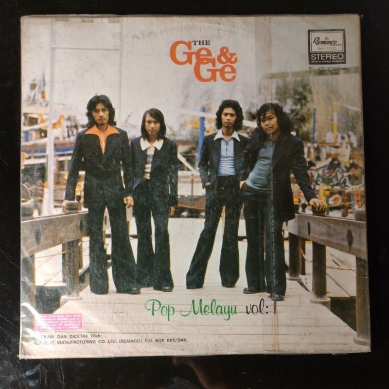 Musik Pop Melayu 1960s Lagu Piringan Hitam GE AND GE