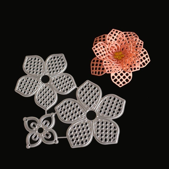 

Terbaru Cutting Dies - 3D Hollow Petals Flower Pattern (3Pcs) Promo Terlaris