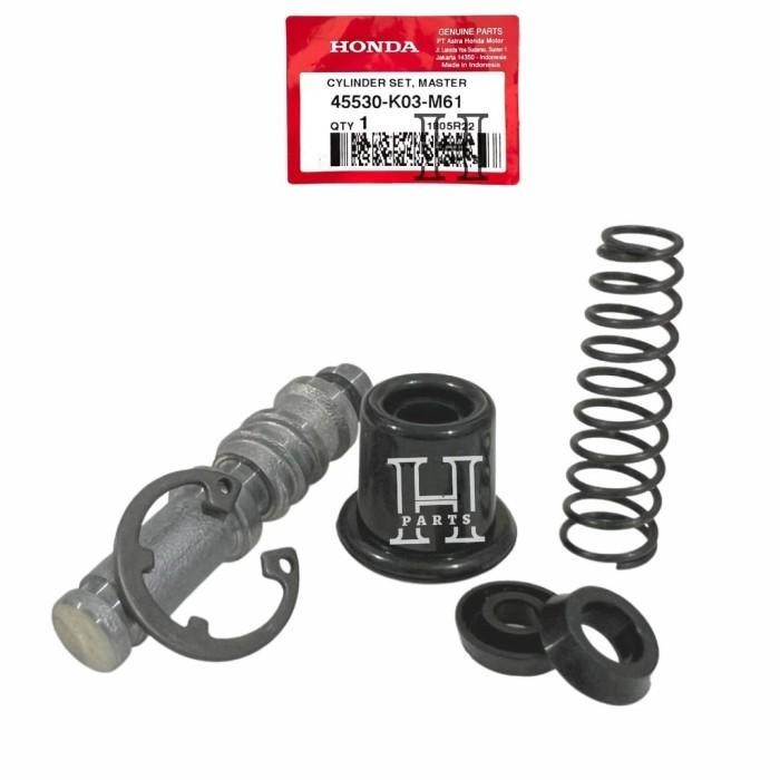 SEAL SIL MASTER REM BELAKANG CYLINDER SET MASTER BEAT SCOOPY ESP K81